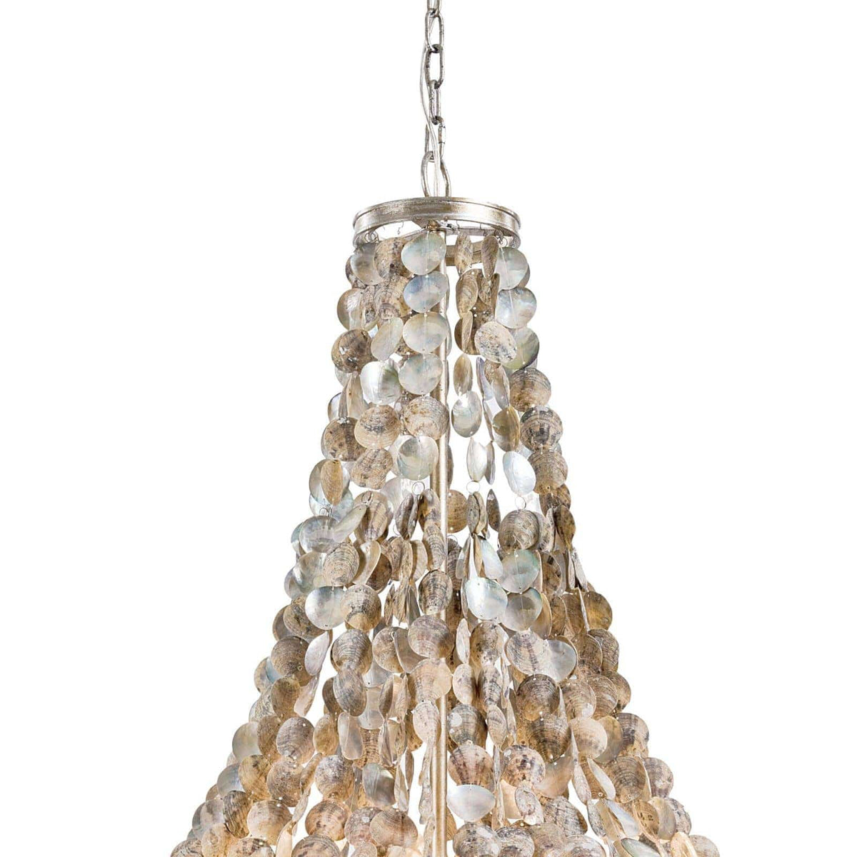 Regina Andrew Capri Abalone Shell Chandelier Lighting 16-1043