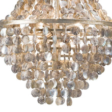 Regina Andrew Capri Abalone Shell Chandelier Lighting 16-1043