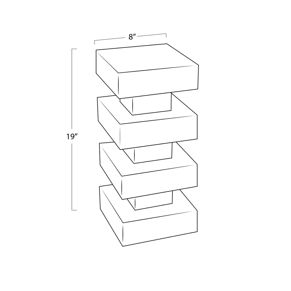 Regina Andrew Charli Marble Accent Table Side Tables 30-1218GRN