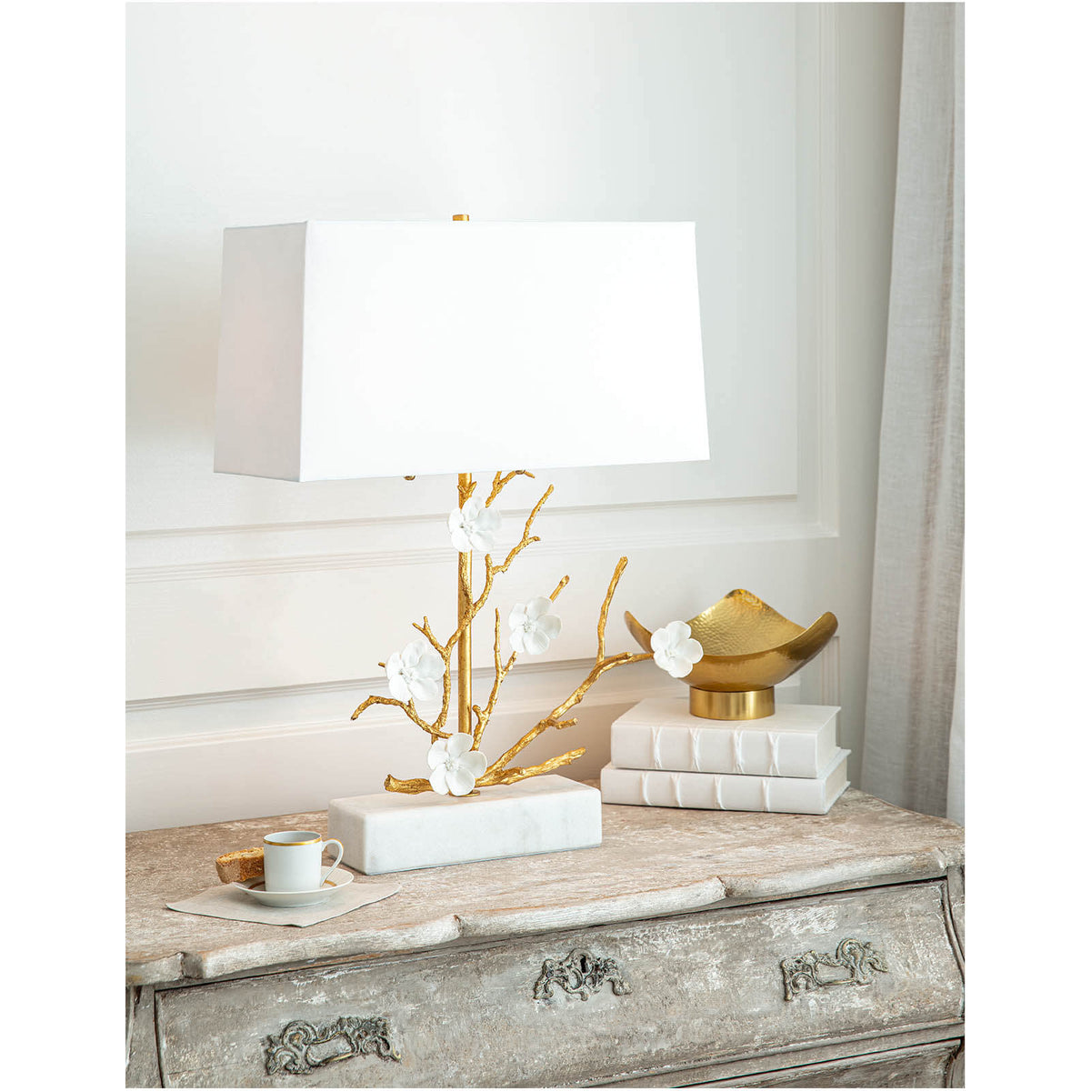 Regina Andrew Cherise Horizontal Table Lamp Table Lamps 13-1330GLD