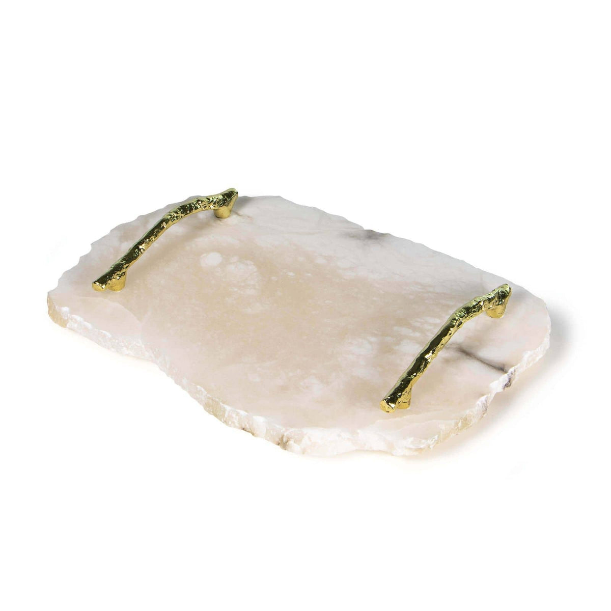 Regina Andrew Gia Alabaster Tray Decorative Trays 20-1379