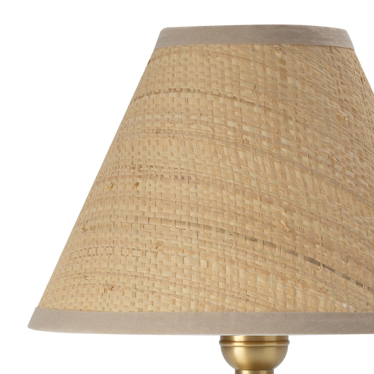 Regina Andrew Giorgio Crystal Mini Lamp - Rattan Mini Lamps 13-1694NB-RAT