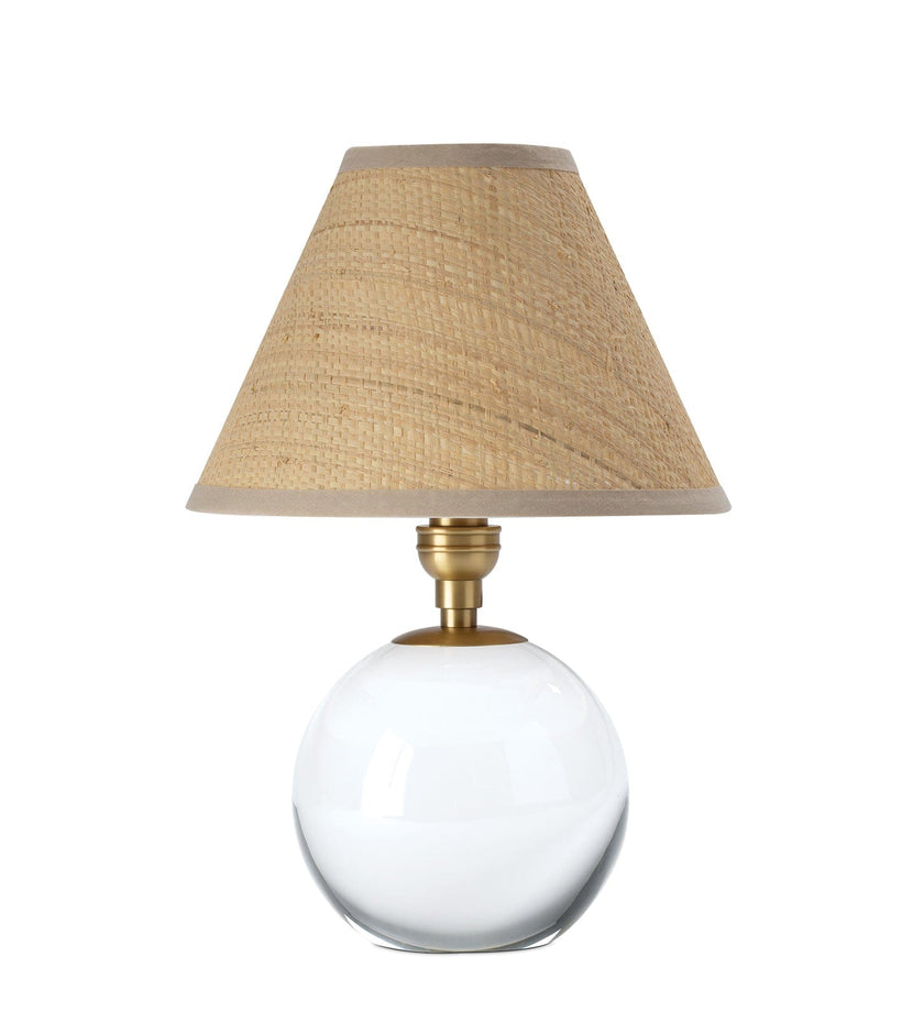 Regina Andrew Giorgio Crystal Mini Lamp - Rattan