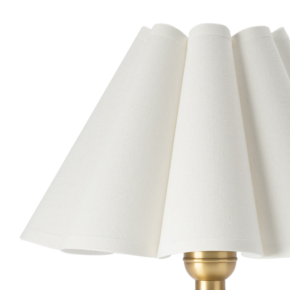 Regina Andrew Giorgio Crystal Mini Lamp - White Mini Lamps 13-1694NB-WT