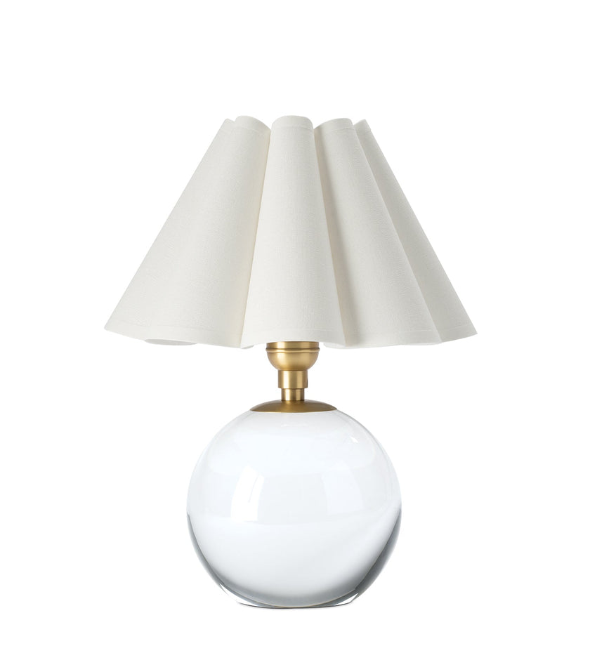 Regina Andrew Giorgio Crystal Mini Lamp - White