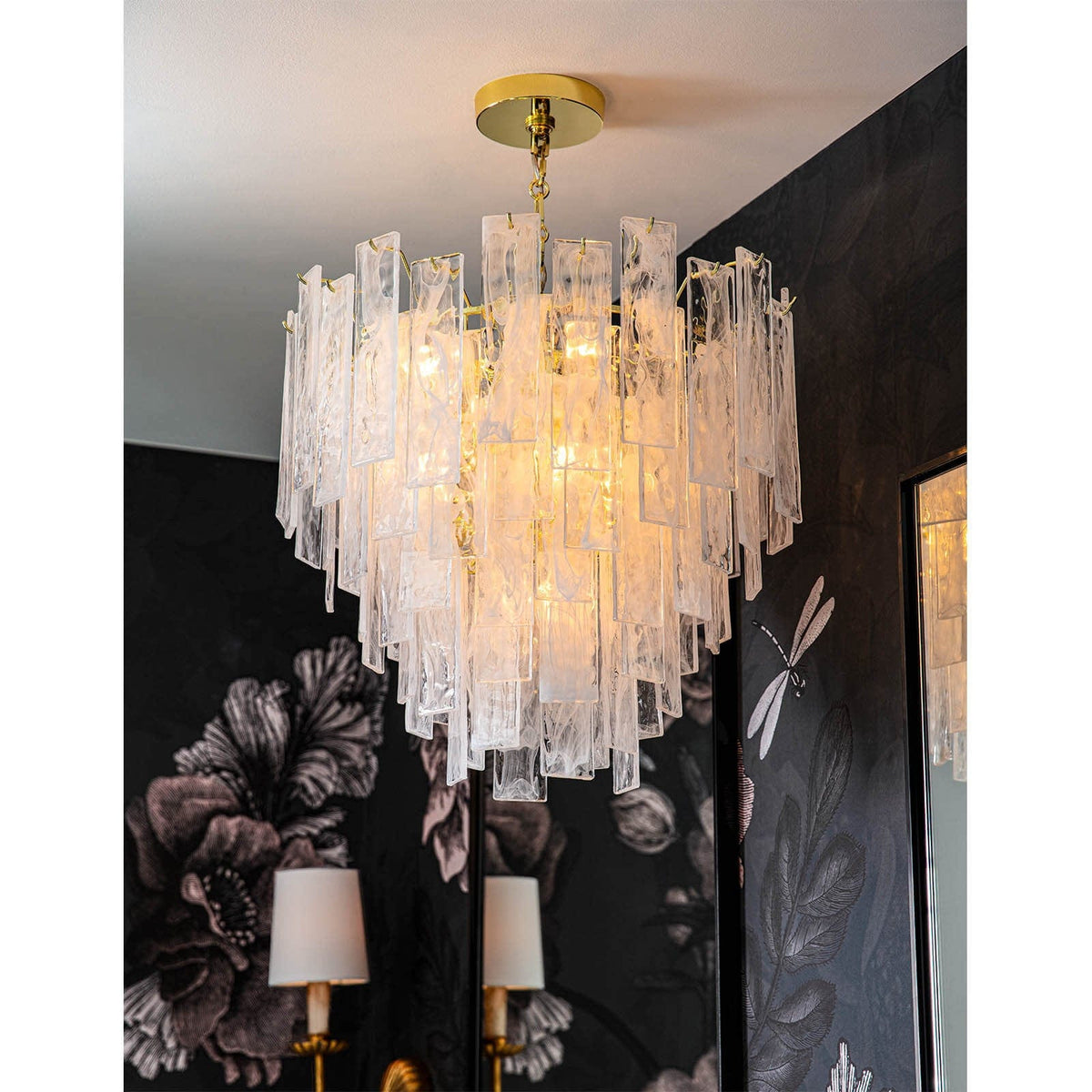 Regina Andrew Glacier Chandelier Gold Lighting