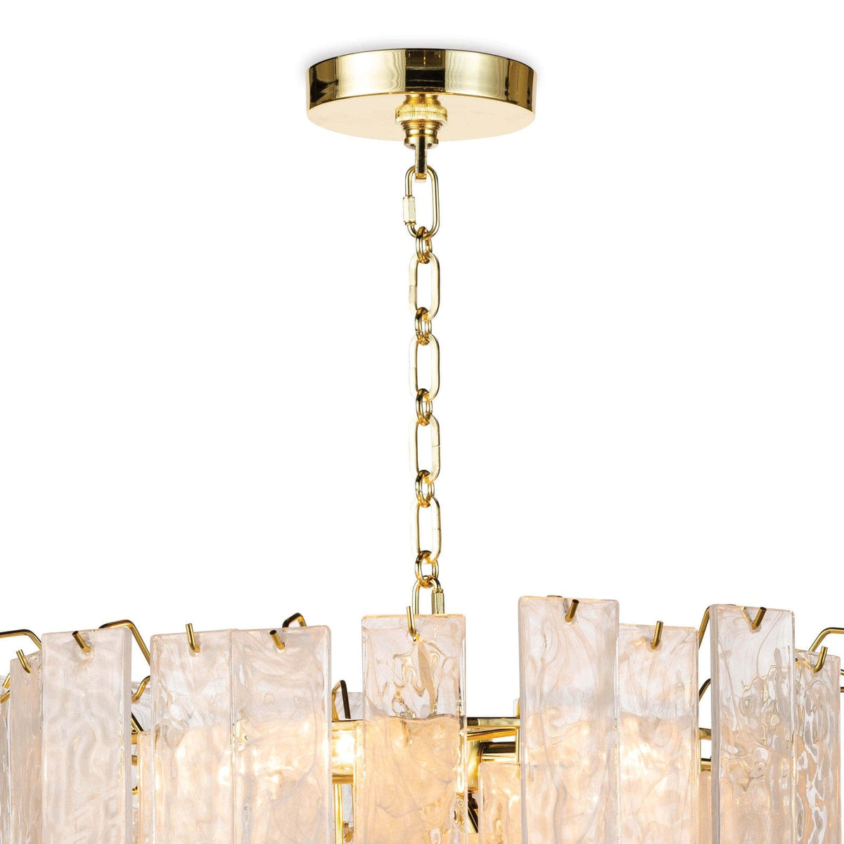 Regina Andrew Glacier Chandelier Gold Lighting