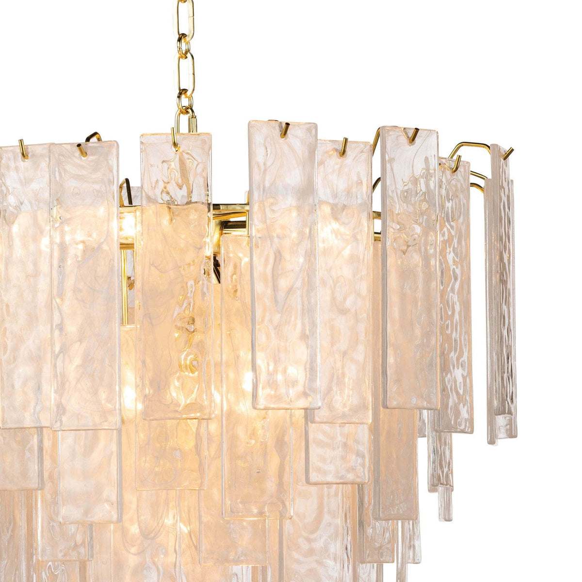 Regina Andrew Glacier Chandelier Gold Lighting