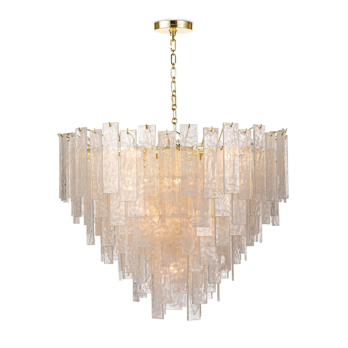 Regina Andrew Glacier Chandelier Gold Lighting