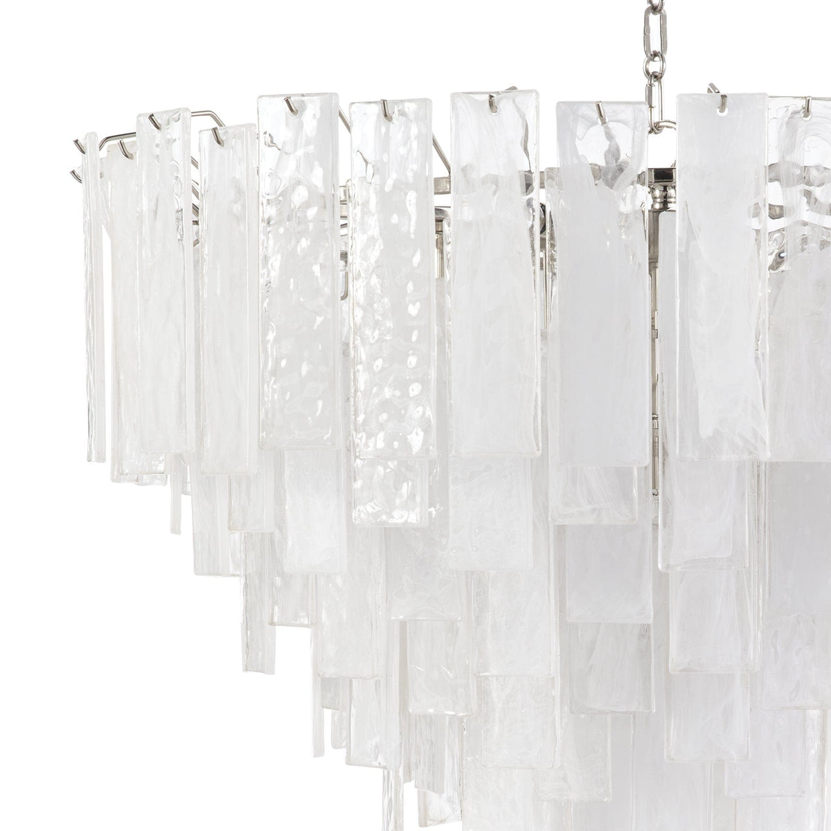 Regina Andrew Glacier Chandelier Silver Chandeliers