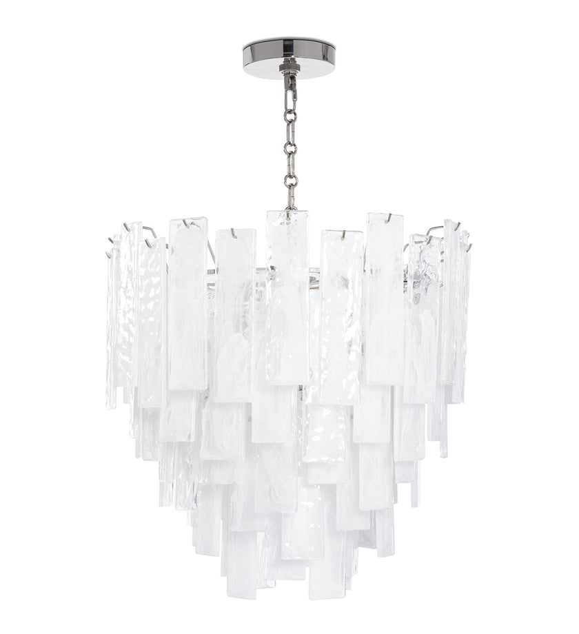 Regina Andrew Glacier Chandelier Silver - secondary