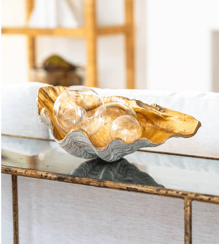 Regina Andrew Golden Clam Bowl Bowls