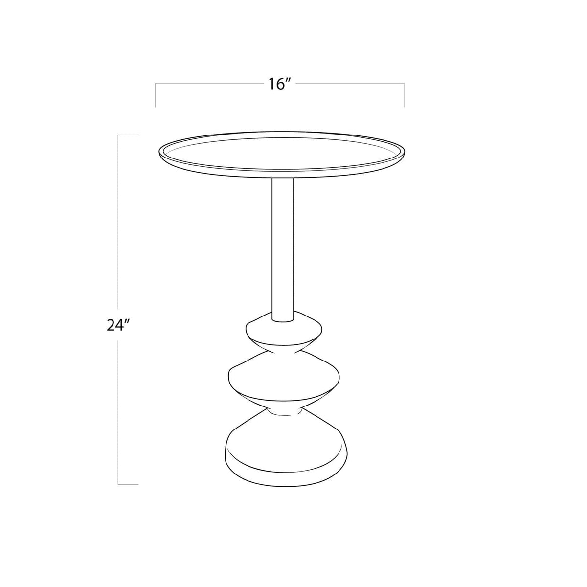 Regina Andrew Hope Table Accent Tables 30-1145