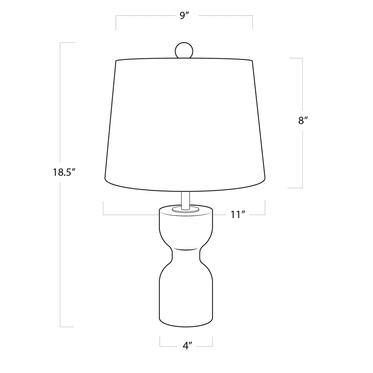 Regina Andrew Joan Crystal Table Lamp Table Lamps