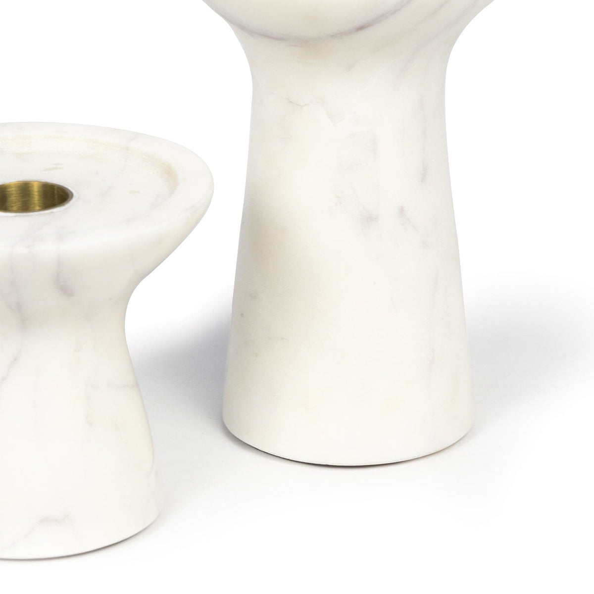Regina Andrew Klein Marble Candle Holder Set Candle Holders 20-1455WT