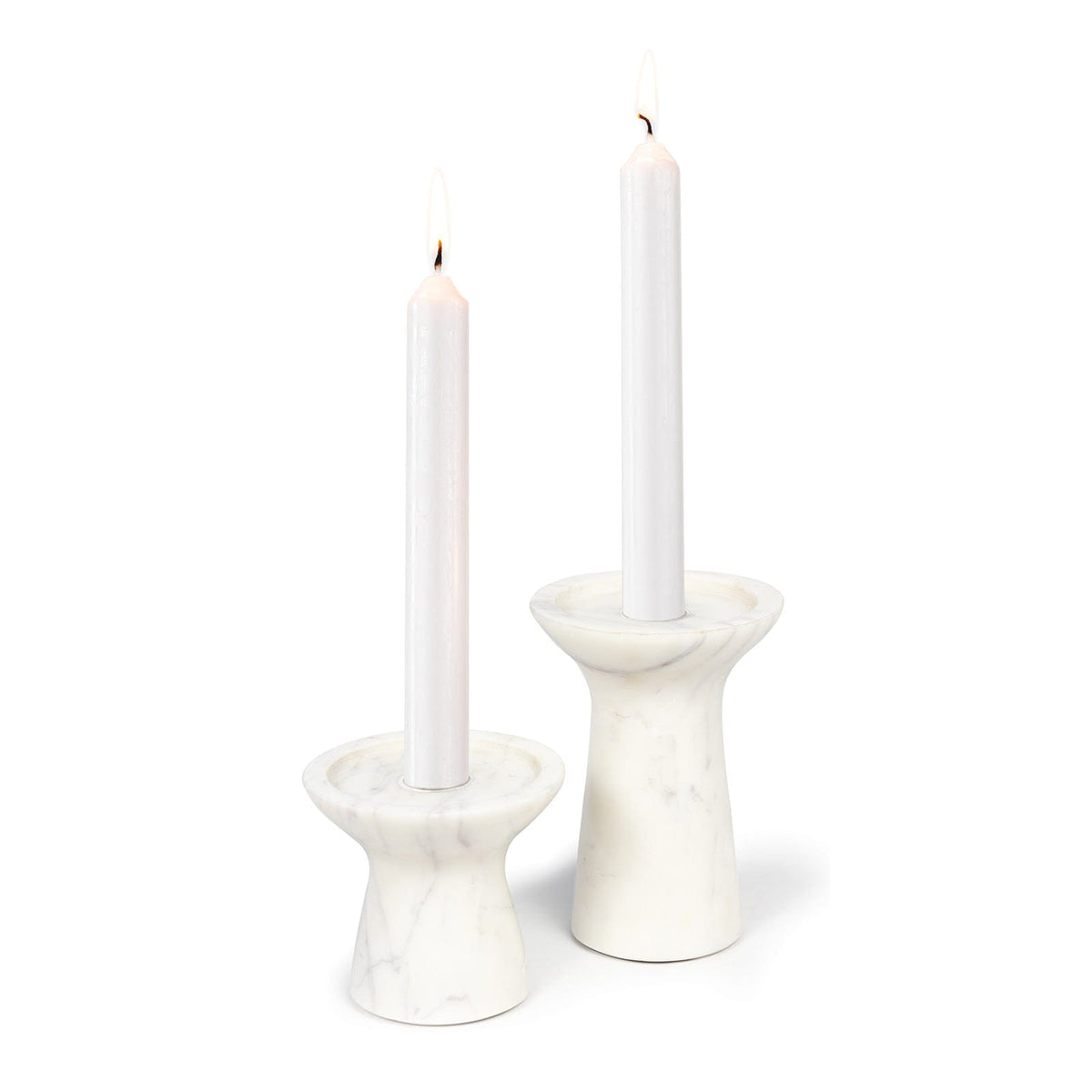 Regina Andrew Klein Marble Candle Holder Set Candle Holders 20-1455WT
