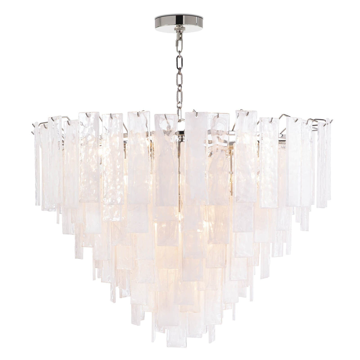 Regina Andrew Large Glacier Chandelier Silver Lighting 16-1290PN