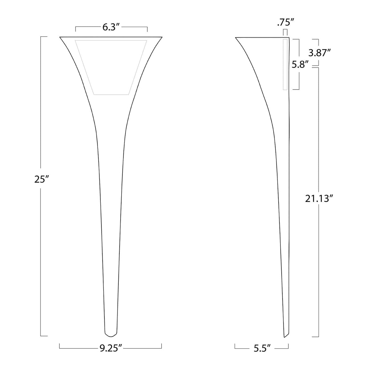 Regina Andrew Lillian Sconce Sconces 15-1095