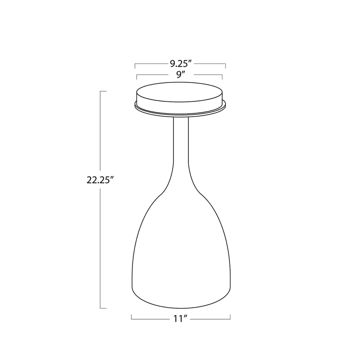 Regina Andrew Logan Accent Table Side Tables 30-1224NB