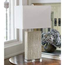 Regina Andrew Marcel Ivory Shagreen Table Lamp Lighting 13-1187IV