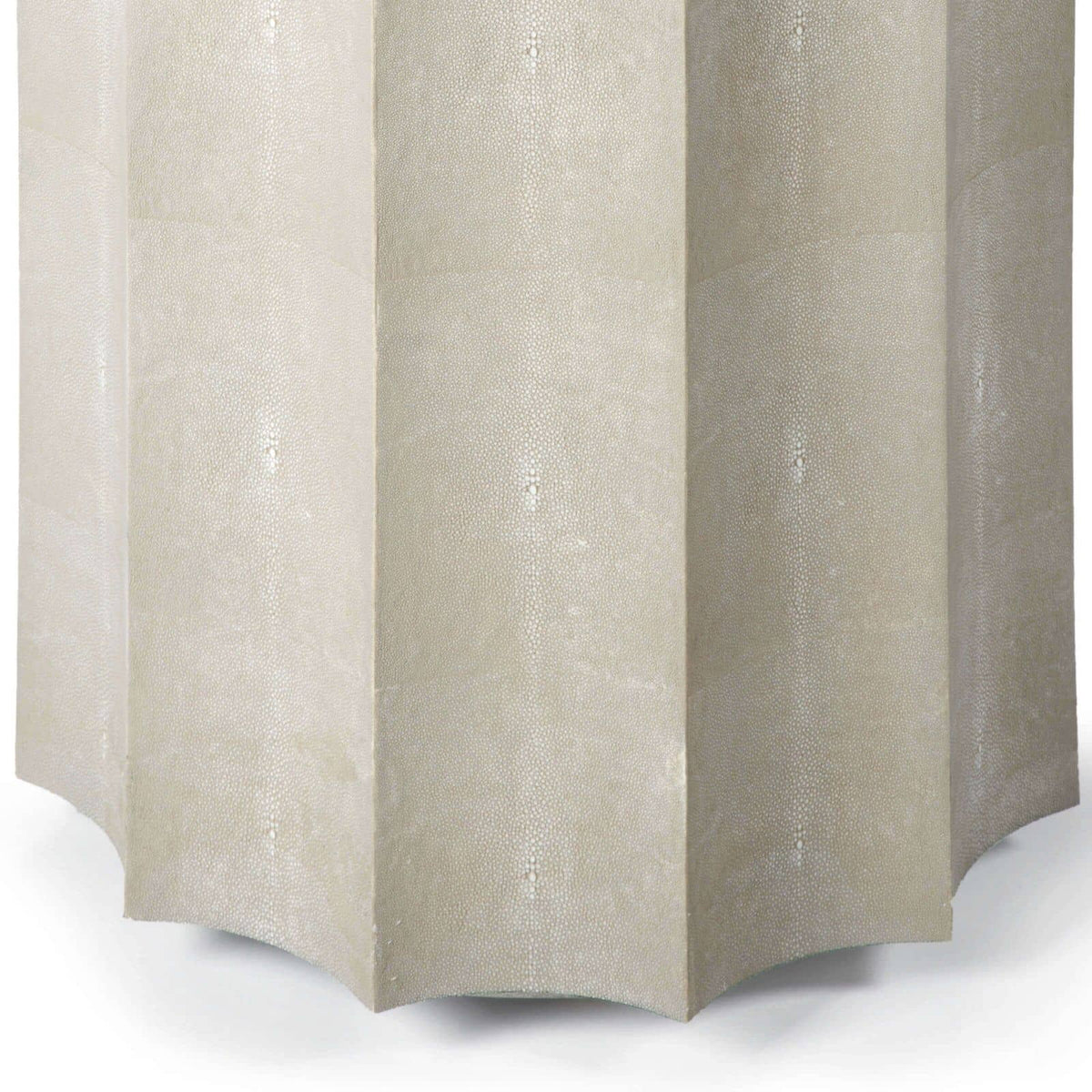 Regina Andrew Marilyn Shagreen Scalloped Table Side Tables 30-1028