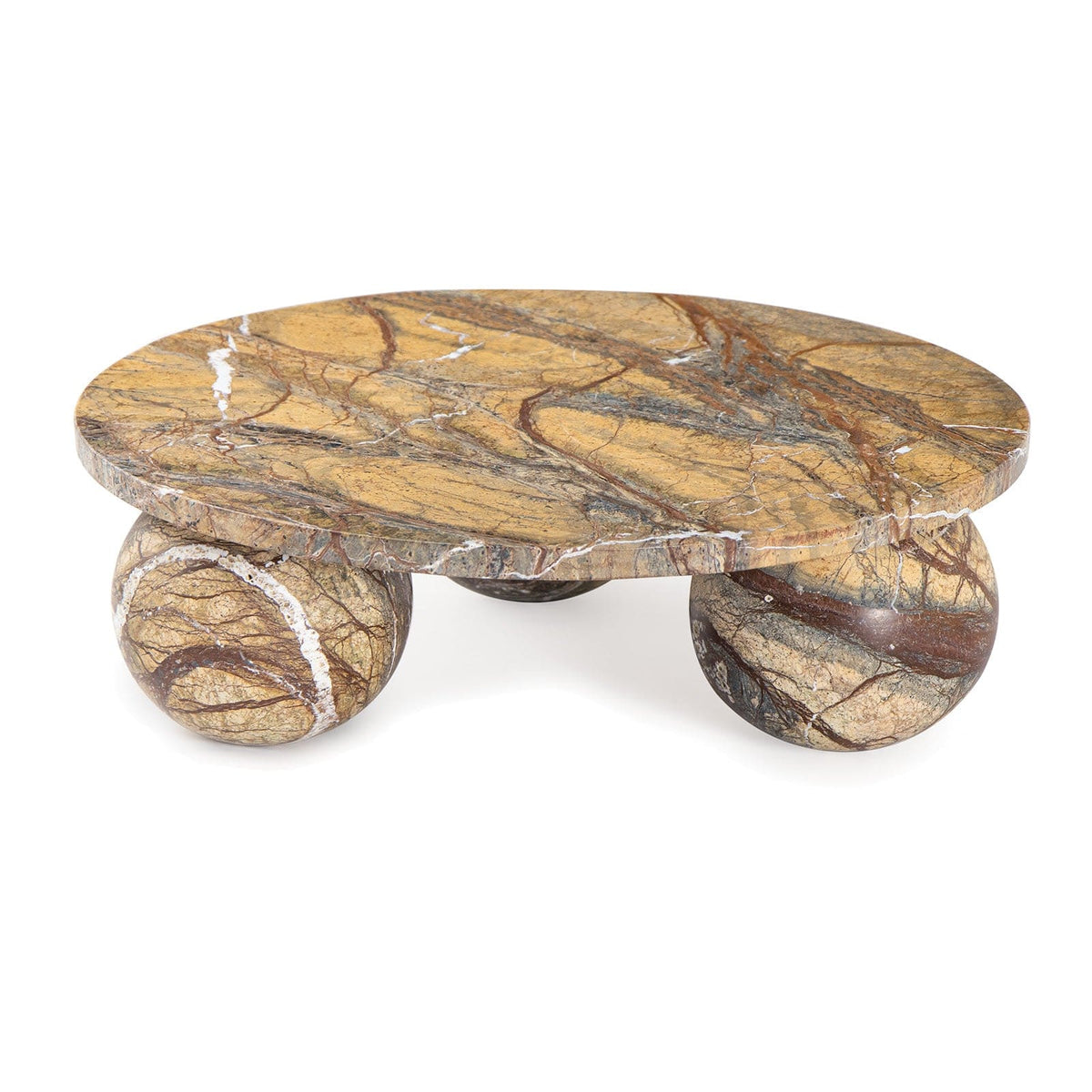 Regina Andrew Marlow Marble Plate Large Decorative Plates 20-1535BRN