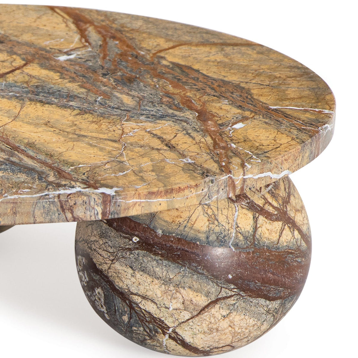 Regina Andrew Marlow Marble Plate Large Decorative Plates 20-1535BRN