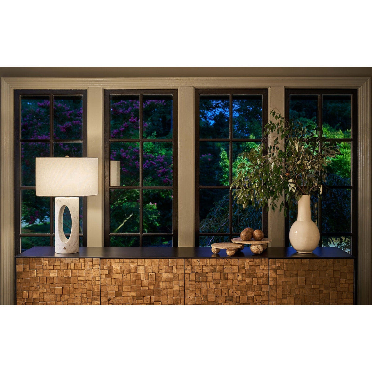 Regina Andrew Marlow Marble Plate Large Decorative Plates 20-1535BRN