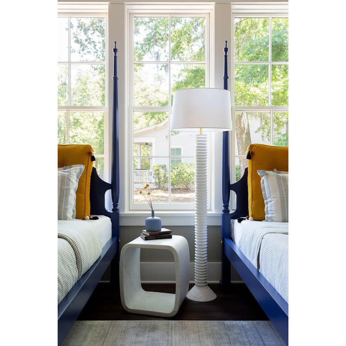 Regina Andrew Nabu Metal Floor Lamp Floor Lamps 14-1047WT