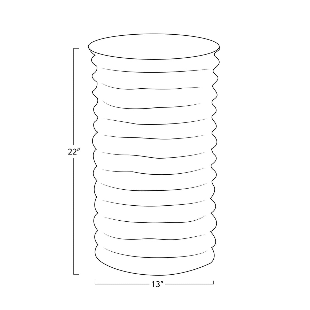 Regina Andrew Nabu Metal Table Side Tables 30-1190