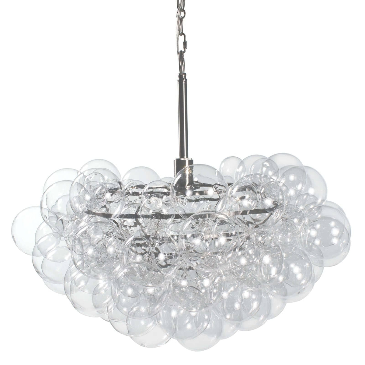 Regina Andrew Nickel Bubbles Chandelier Lighting 16-1044CLR