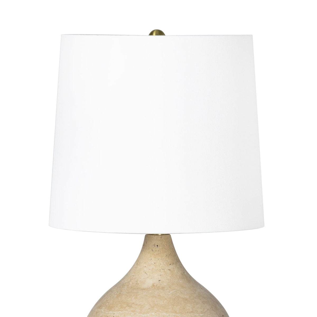 Regina Andrew Noa Travertine Mini Lamp Mini Lamps 13-1589NAT