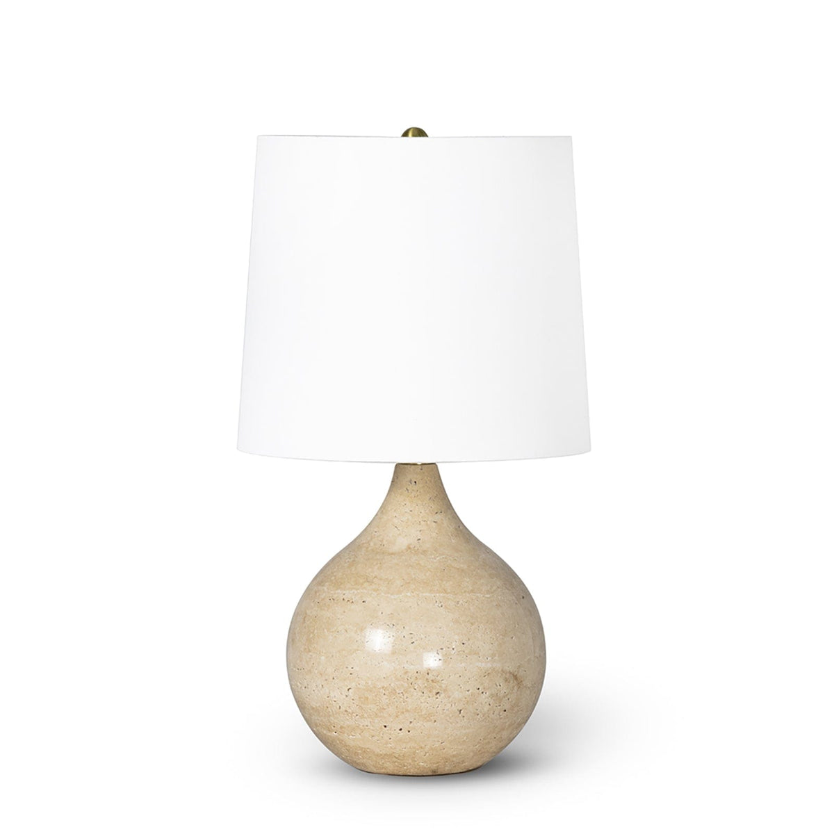 Regina Andrew Noa Travertine Mini Lamp Mini Lamps 13-1589NAT