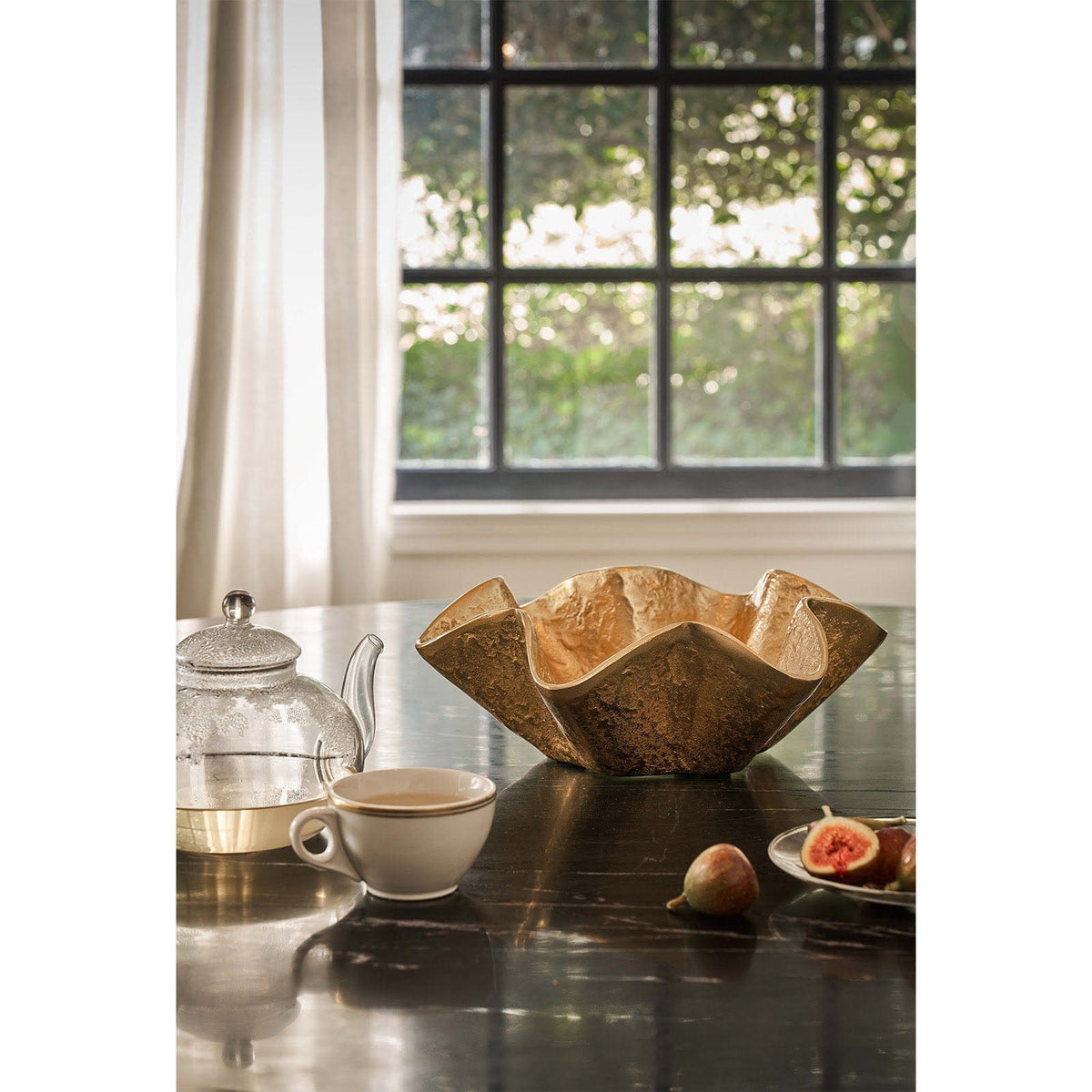 Regina Andrew Pedicoat Metal Bowl Decorative Bowls