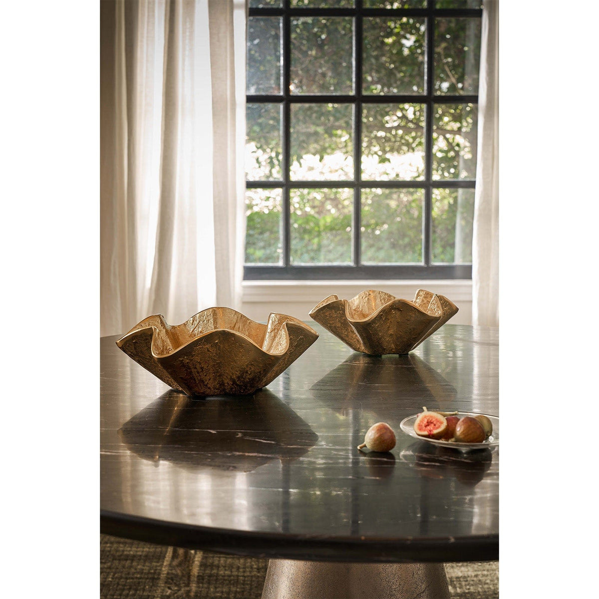 Regina Andrew Pedicoat Metal Bowl Decorative Bowls