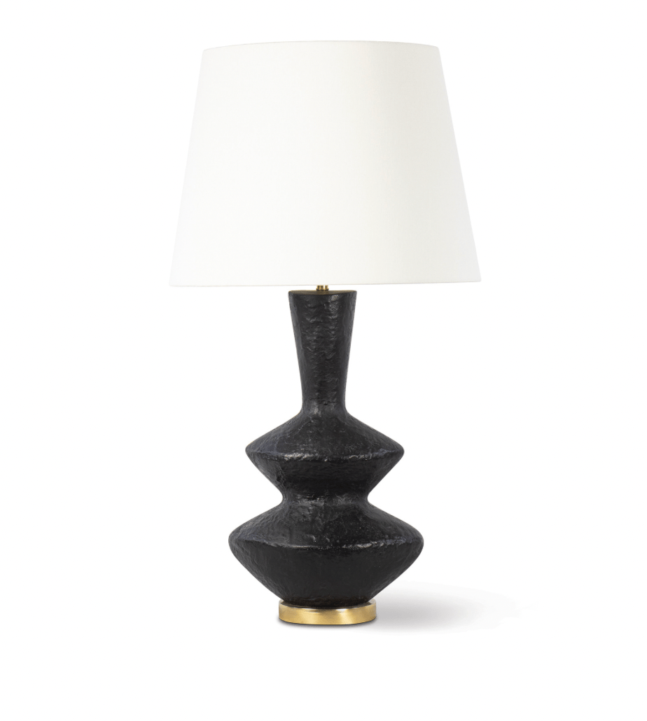 Regina Andrew Poe Metal Table Lamp Lighting 13-1540BLK