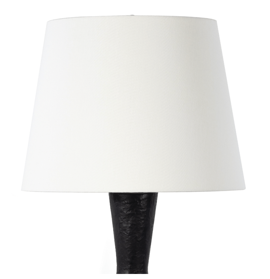 Regina Andrew Poe Metal Table Lamp Lighting 13-1540BLK