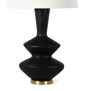 Regina Andrew Poe Metal Table Lamp Lighting 13-1540BLK
