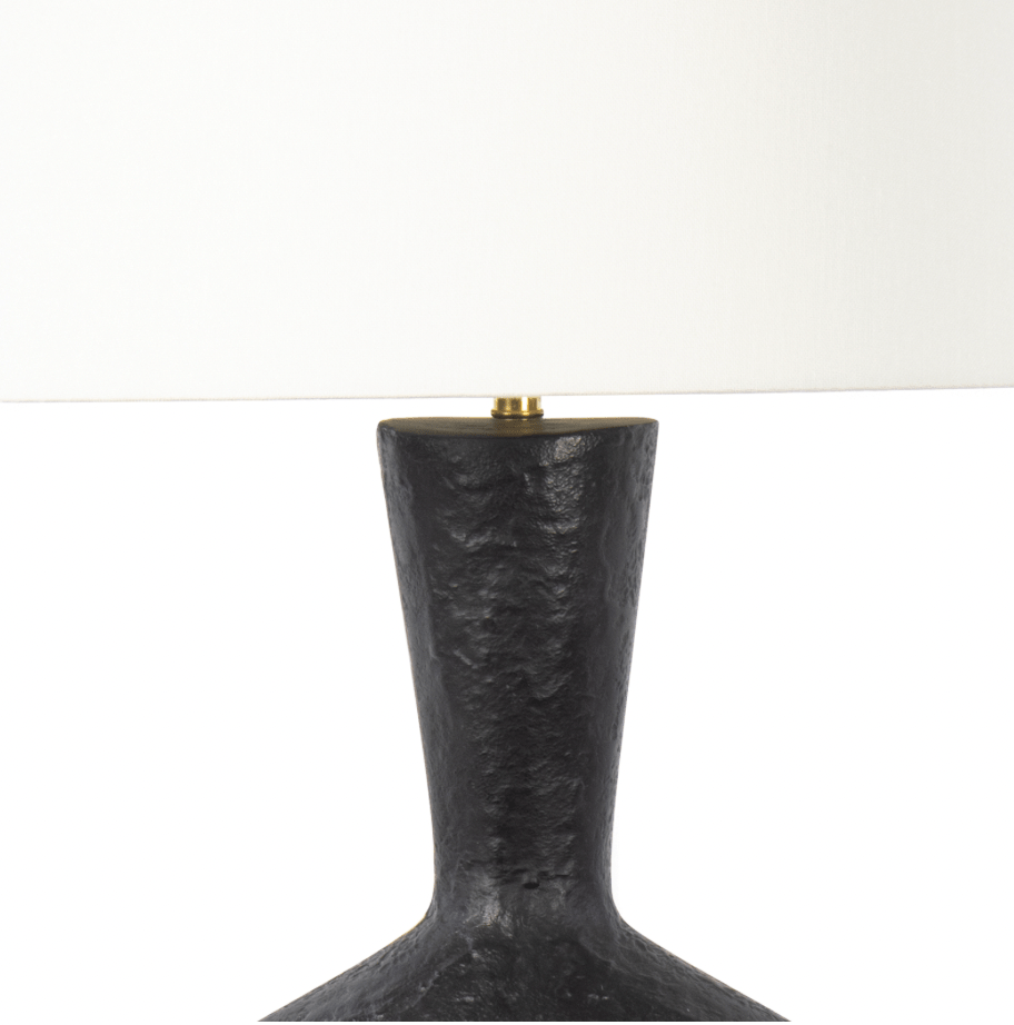 Regina Andrew Poe Metal Table Lamp Lighting 13-1540BLK