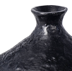 Regina Andrew Poe Metal Vase Vases 20-1444BLK