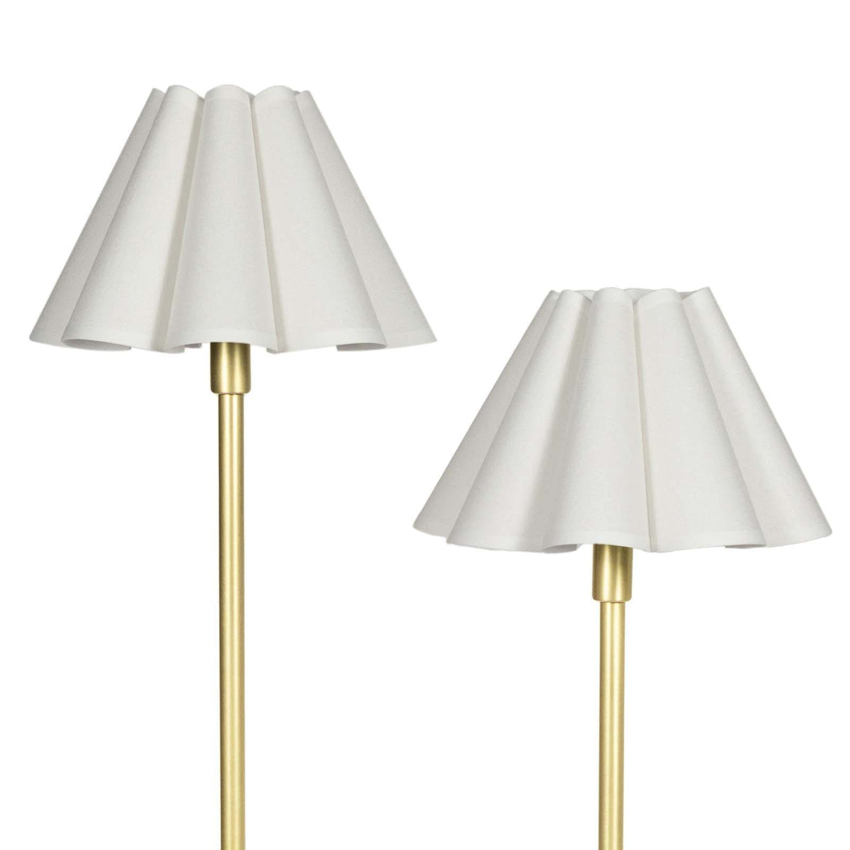 Regina Andrew Polly Double Arm Table Lamp Table Lamps 13-1691NB-WT