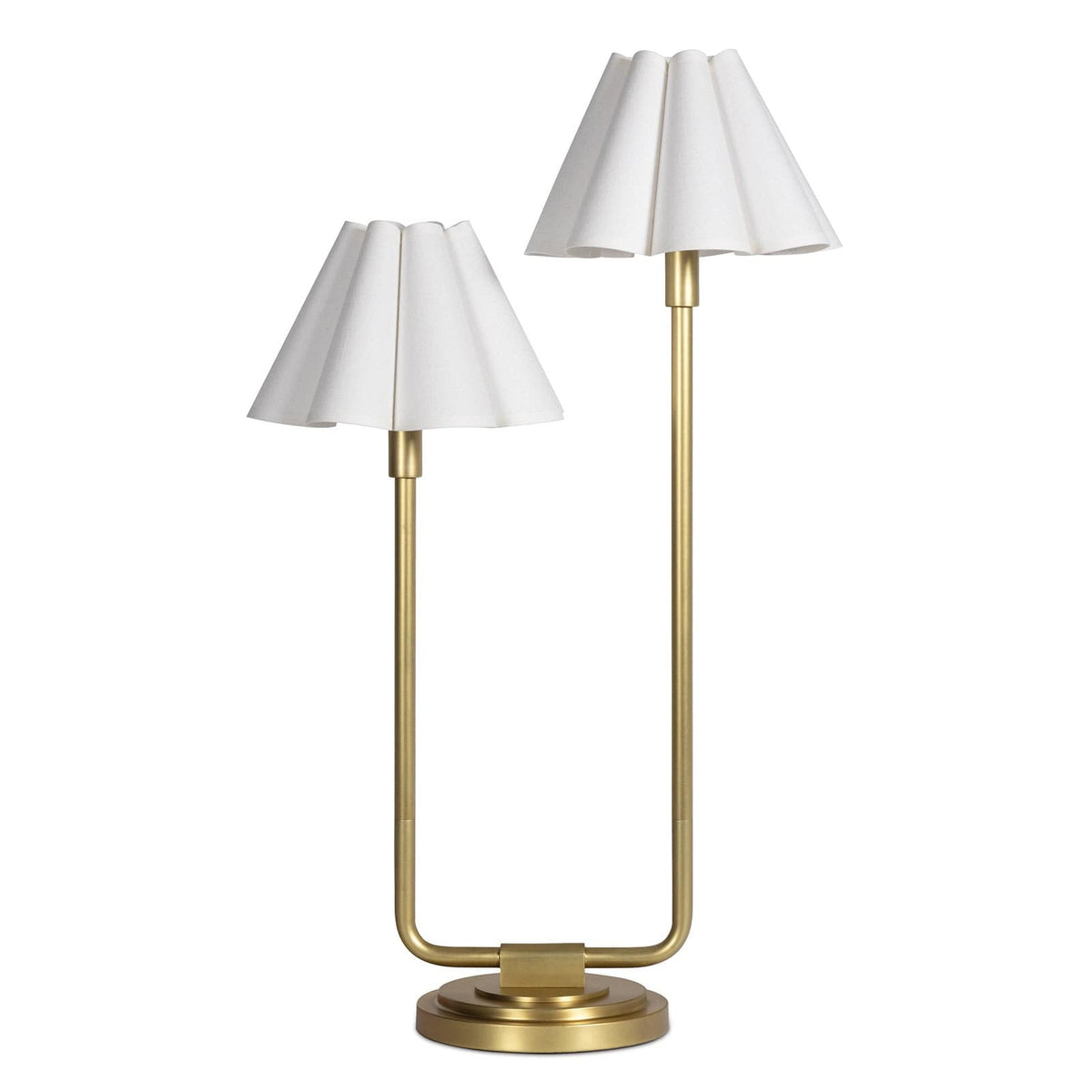 Regina Andrew Polly Double Arm Table Lamp Table Lamps 13-1691NB-WT