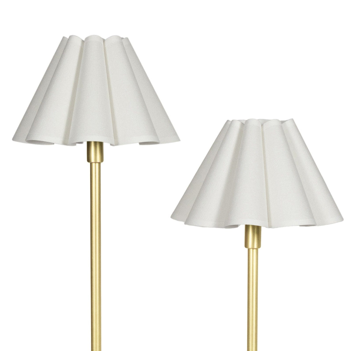 Regina Andrew Polly Floor Lamp Floor Lamps 14-1066NB-WT