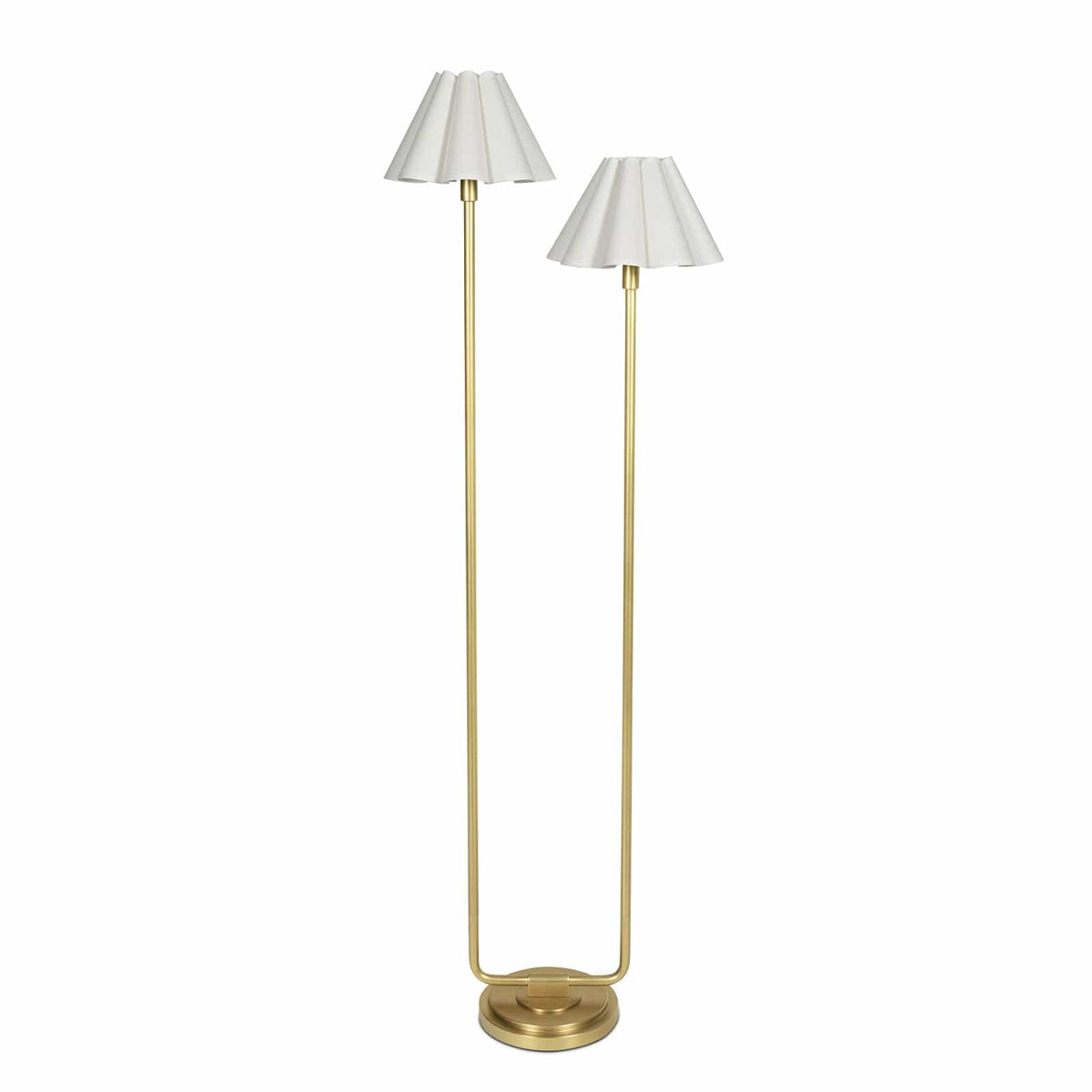 Regina Andrew Polly Floor Lamp Floor Lamps 14-1066NB-WT