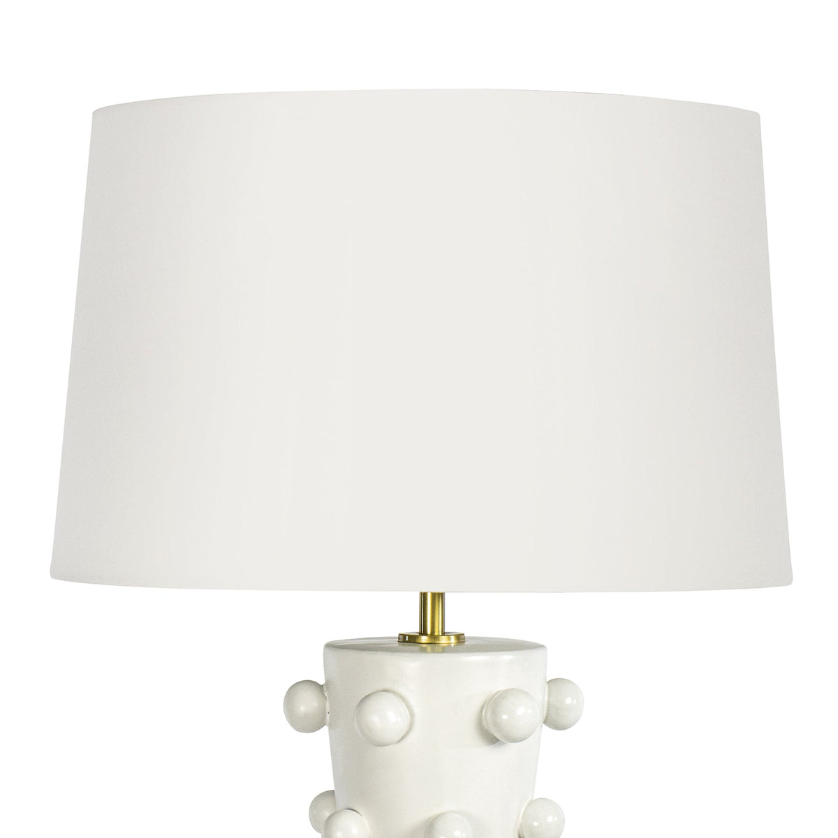 Regina Andrew Pom Pom Ceramic Table Lamp Table Lamps 13-1544WT
