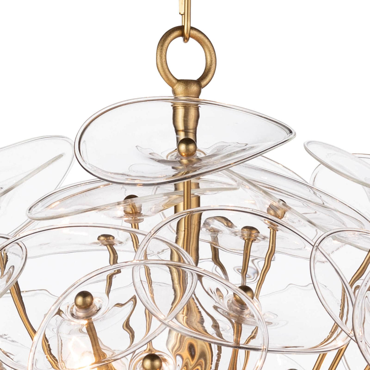 Regina Andrew Poppy Glass Chandelier Large Chandeliers