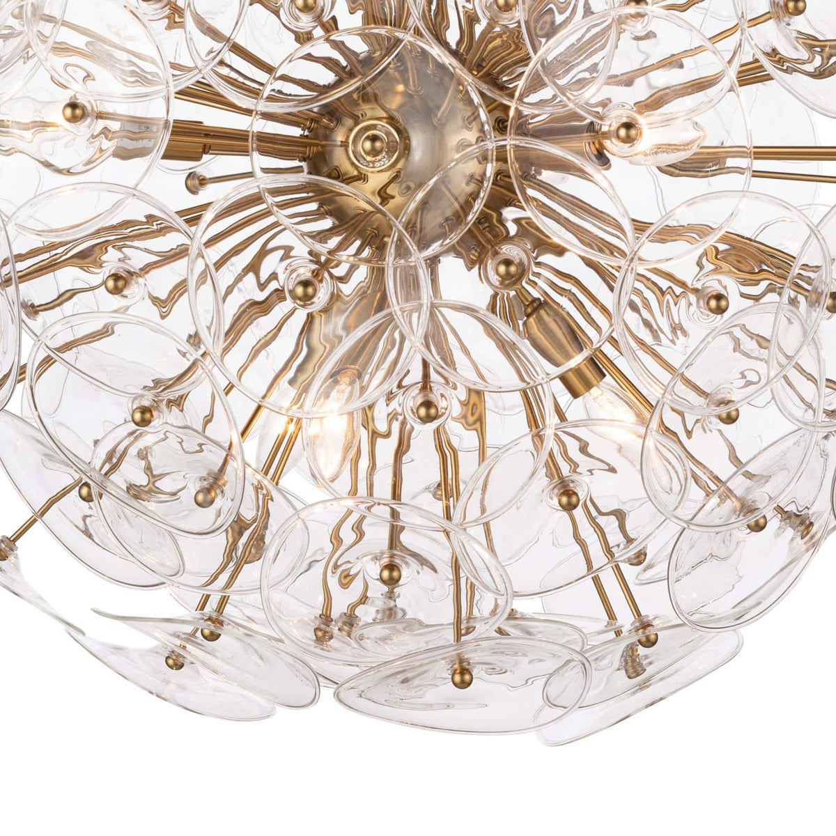 Regina Andrew Poppy Glass Chandelier Large Chandeliers