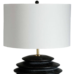Regina Andrew Round Accordian Table Lamp Black Lighting 13-1209EB