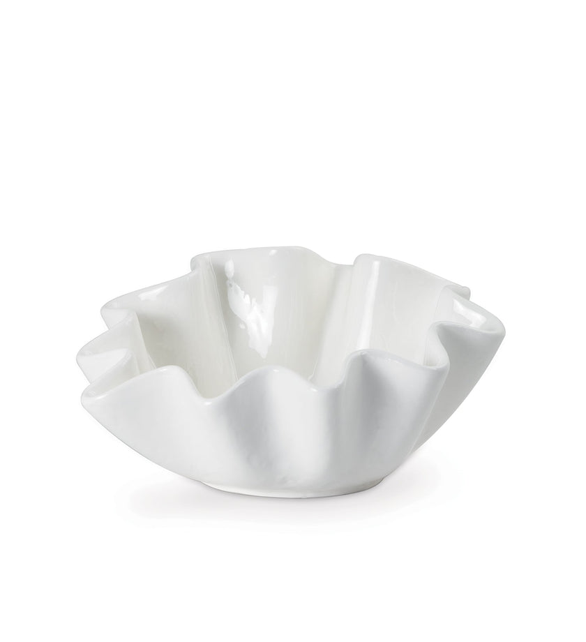 Regina Andrew Ruffle Ceramic Bowl