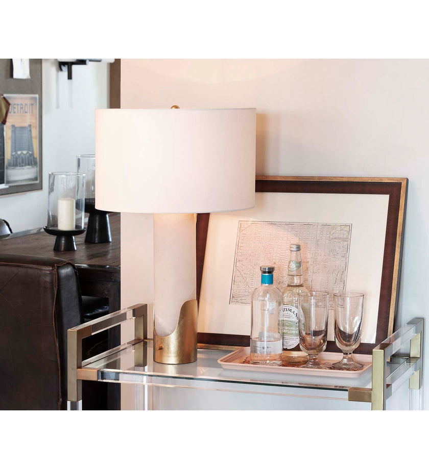 Regina Andrew Sacha Alabaster Table Lamp - secondary